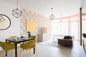 Living area - Párizs Garden Apartments (Debrecen)