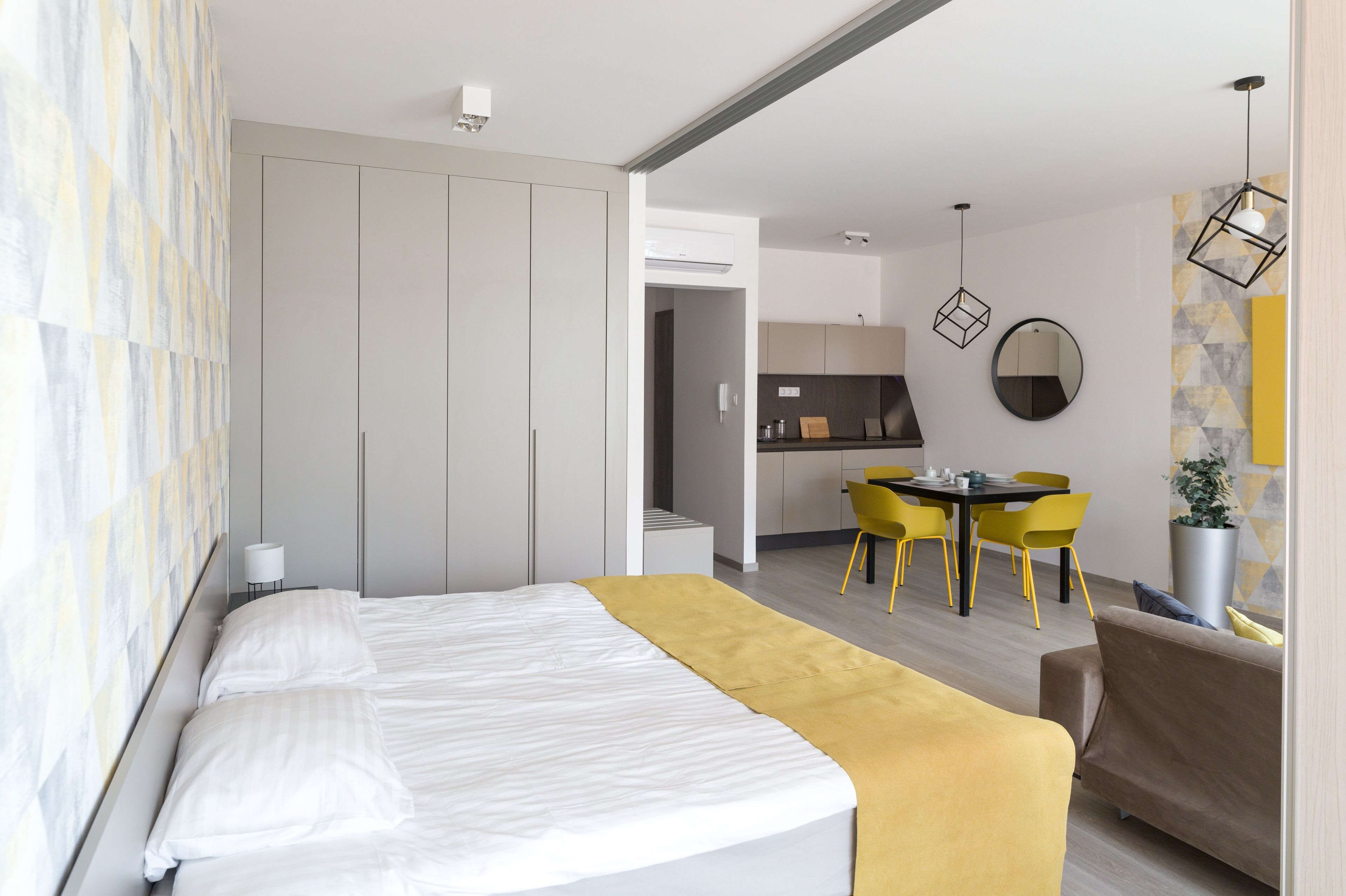 Truy cập Internet không dây miễn phí, bộ trải giường 