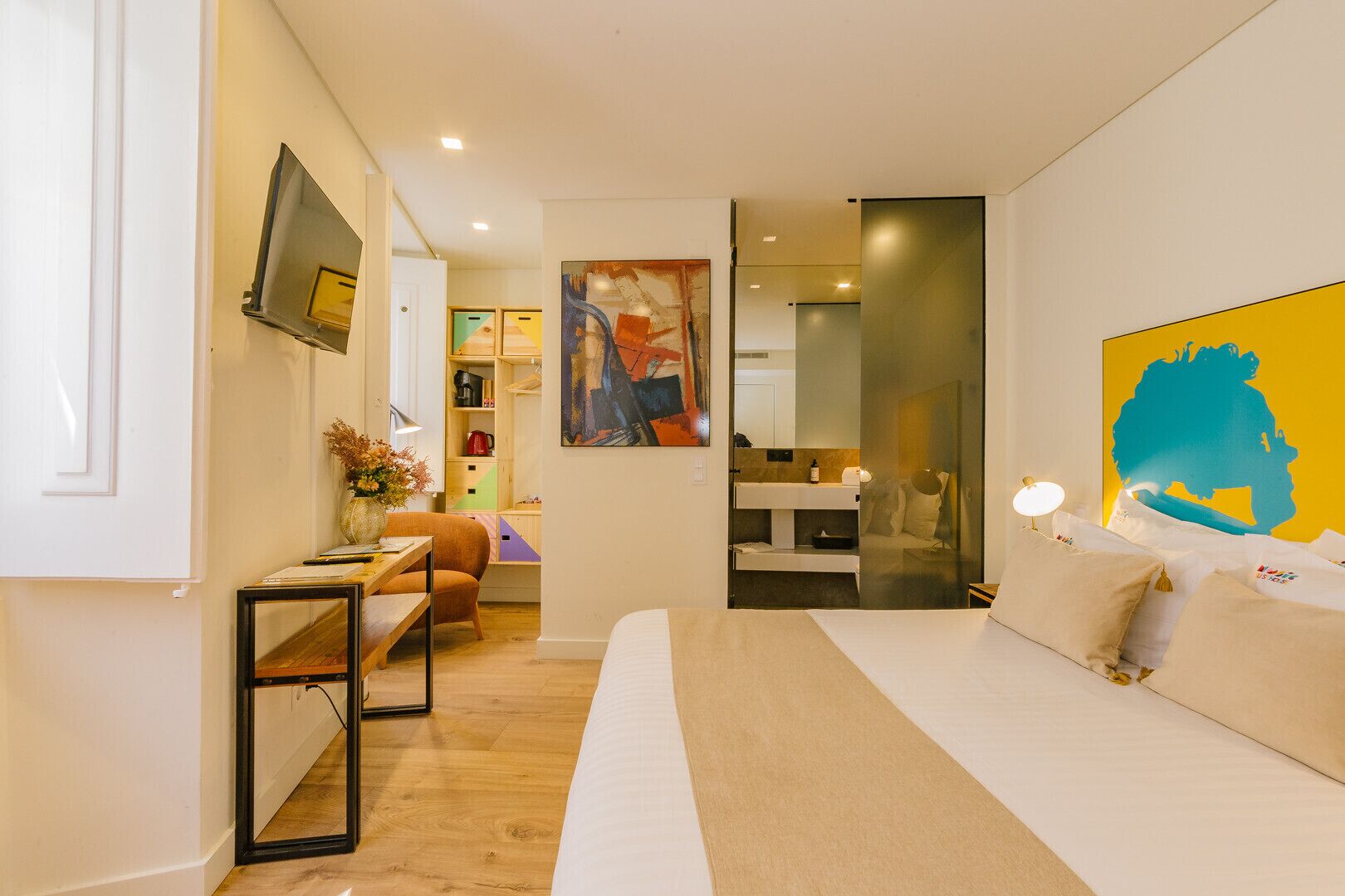 1 dormitorio, tabla de planchar con plancha, wifi gratis y ropa de cama