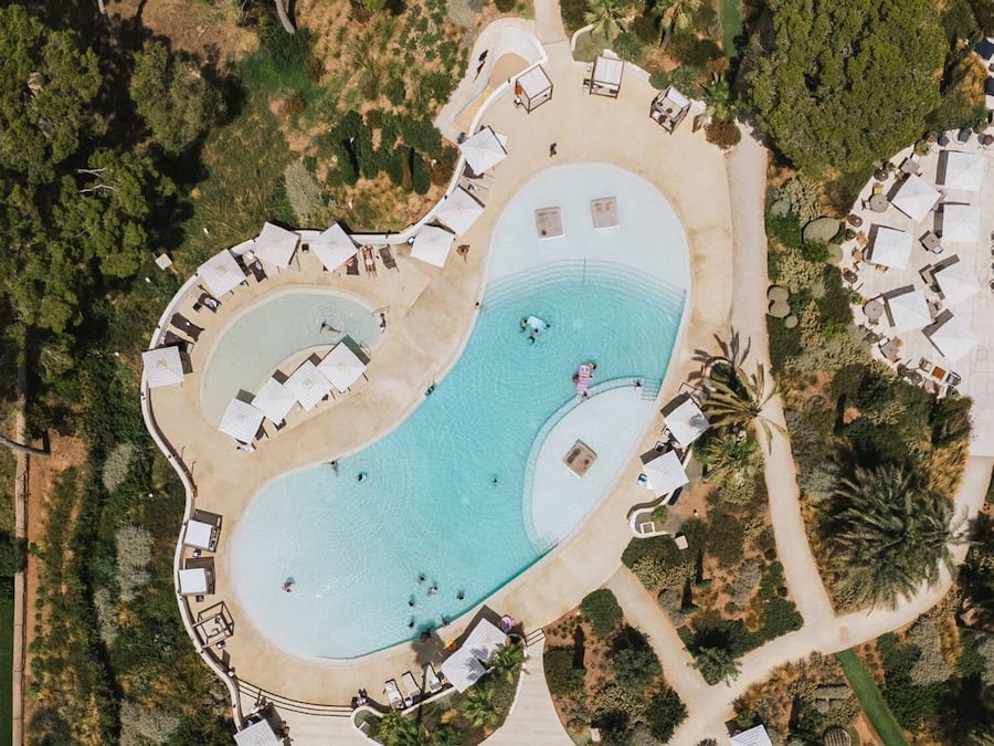 Indoor pool, 3 outdoor pools, open 10:00 AM to 7:00 PM, pool umbrellas