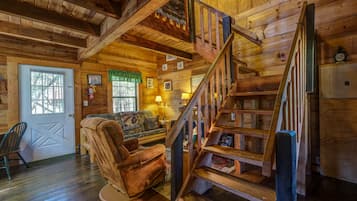 TV, fireplace, DVD player