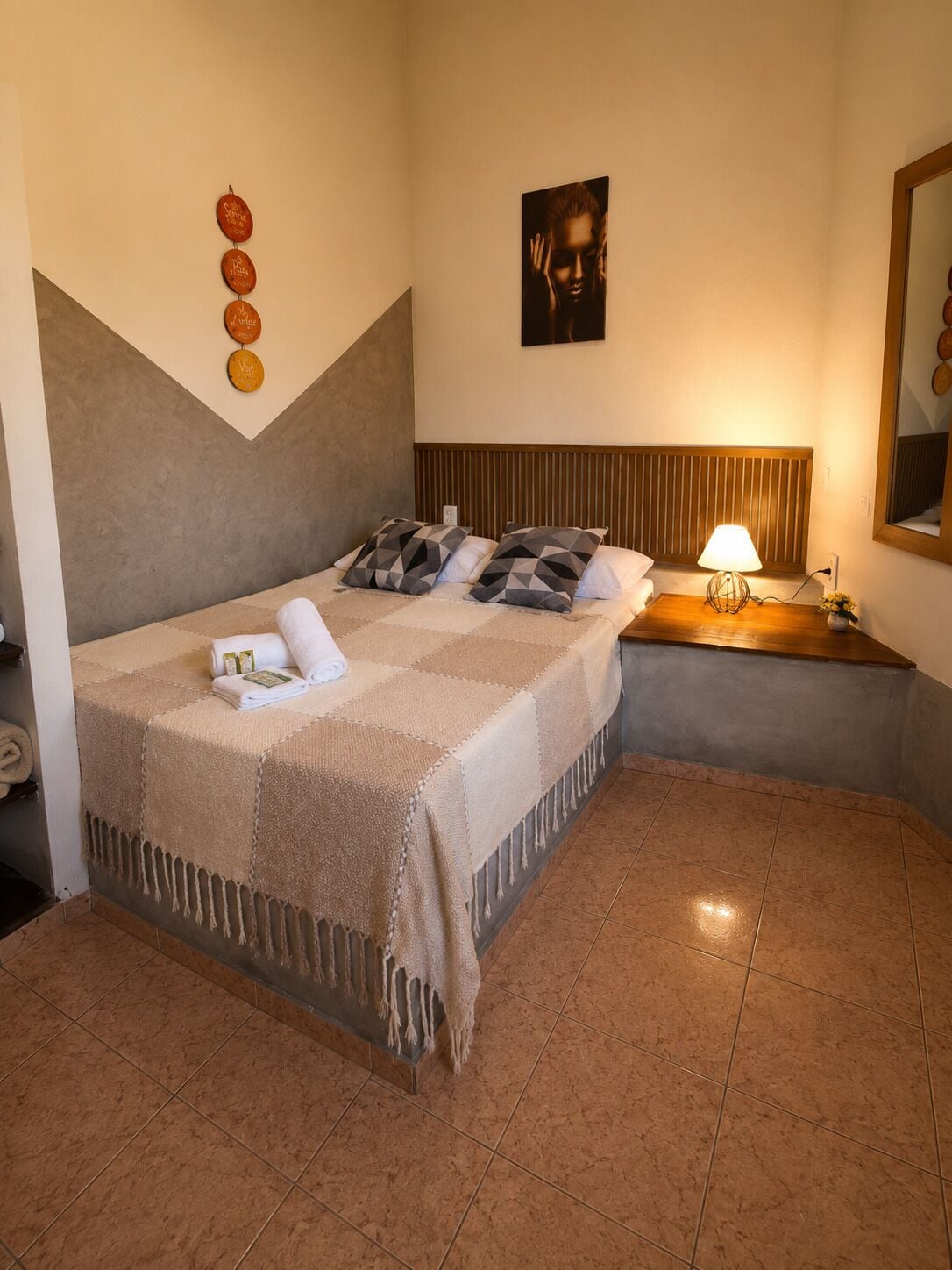 1 bedroom, WiFi (free), bed sheets