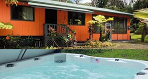 Bain à remous extérieur