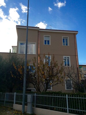 Fassade der Unterkunft