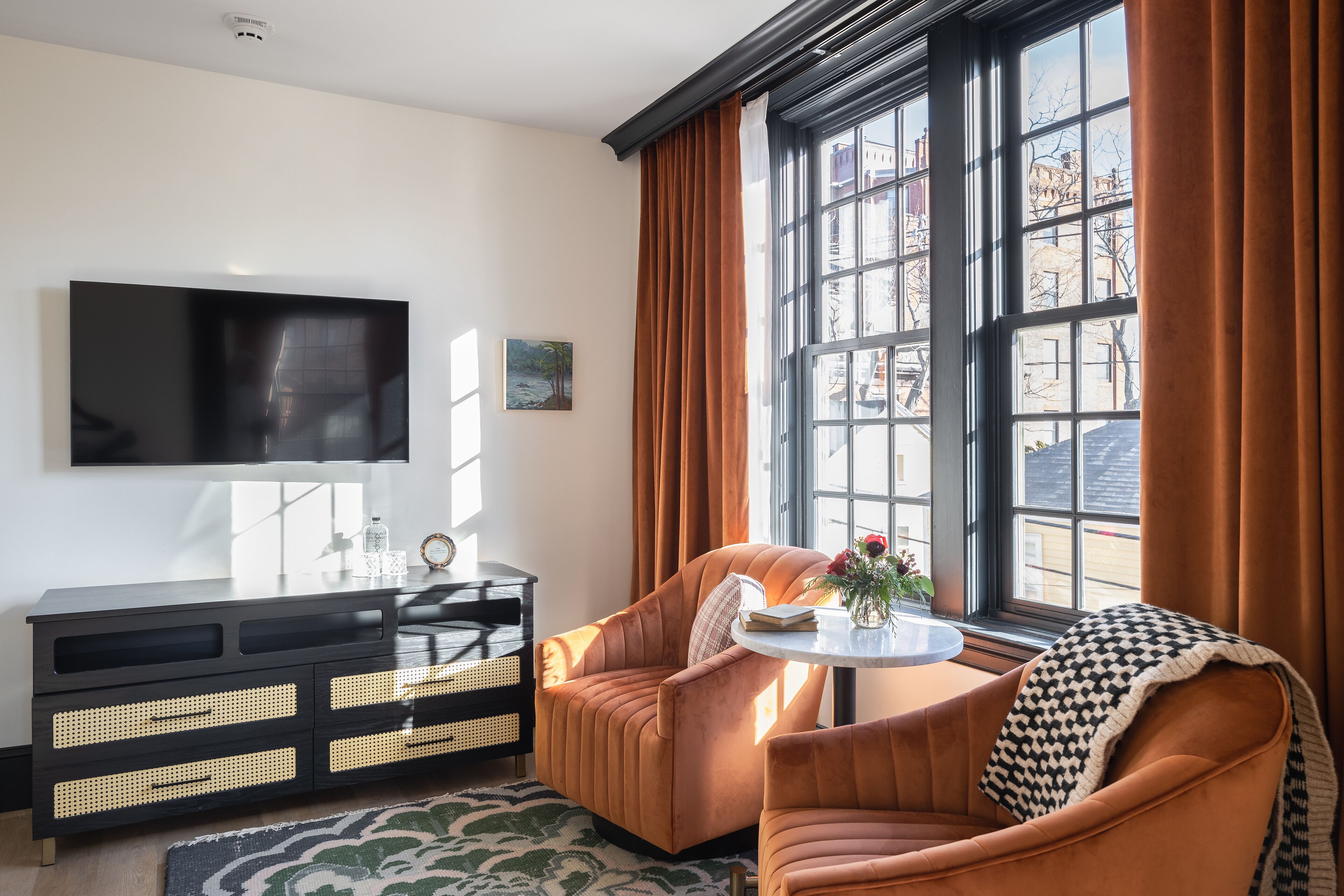 Room 4 - Couplet | Premium bedding, down comforters, pillowtop beds, in-room safe