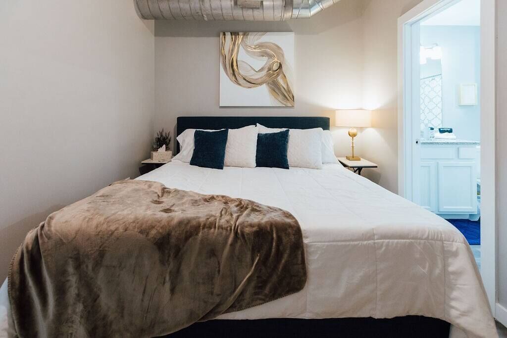 Downtown Retreat w/ King Hosted by The Sanctuary Co.