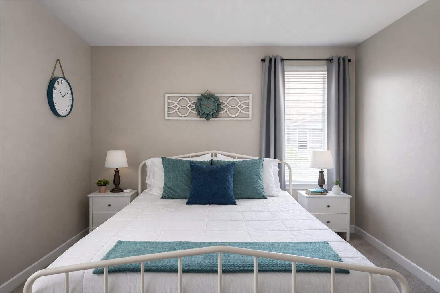 2 slaapkamers, een strijkplank/strijkijzer, wifi, beddengoed