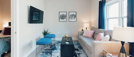 1 bedroom, iron/ironing board, travel cot, WiFi