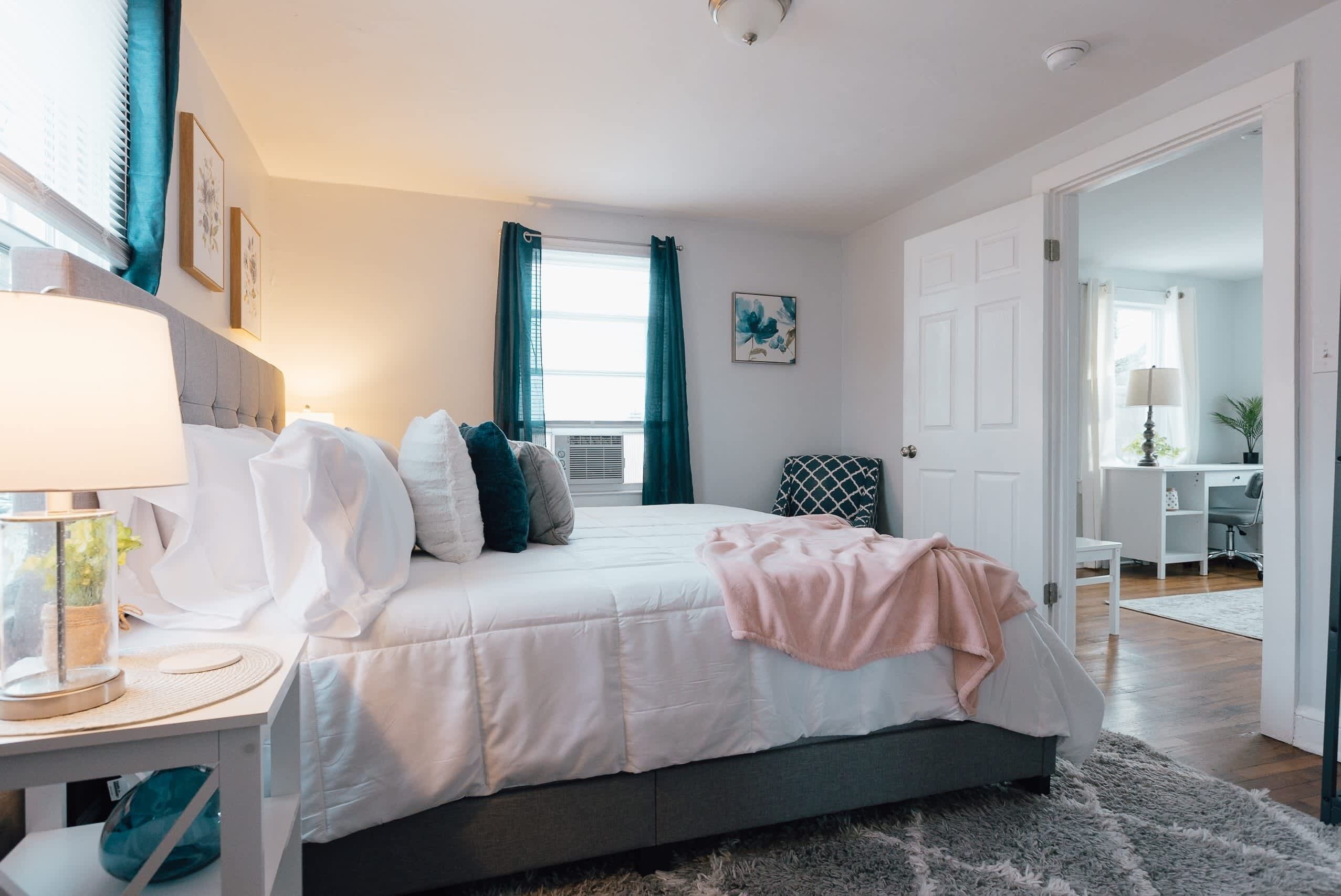 1 Schlafzimmer, Schreibtisch, Bügeleisen/Bügelbrett, WLAN