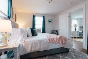 1 Schlafzimmer, Schreibtisch, Bügeleisen/Bügelbrett, WLAN