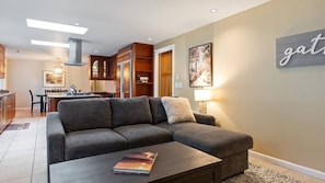 Fernseher, Kamin, Arbeitsbereiche