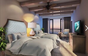 2 bedrooms, desk, free WiFi