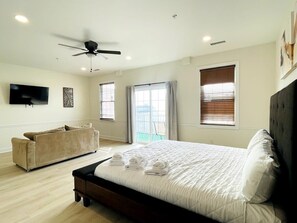 7 dormitorios, tabla de planchar con plancha, wifi y ropa de cama