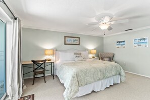 3 bedrooms, desk, iron/ironing board, free WiFi