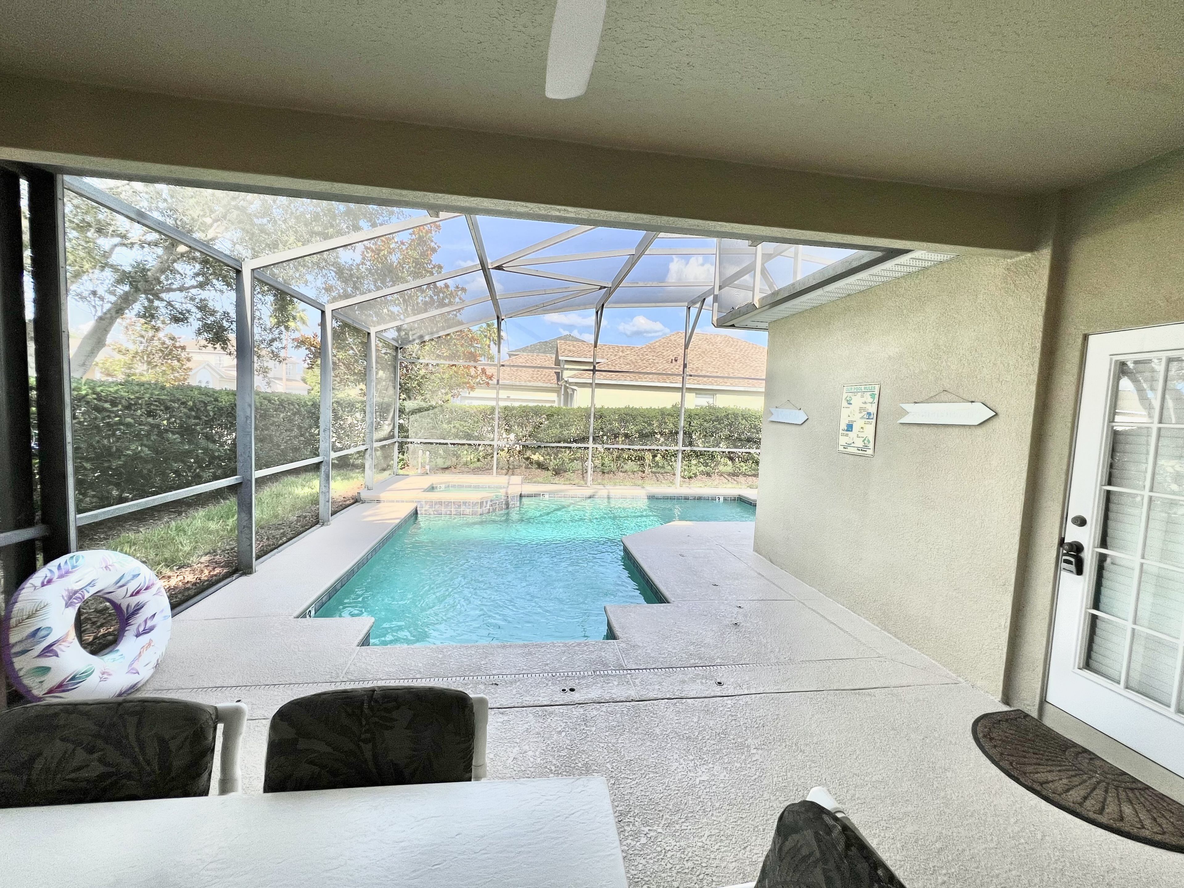 Una piscina climatizada