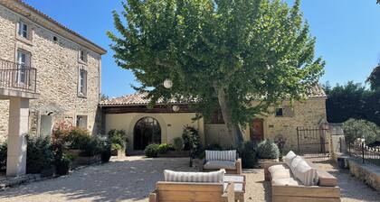 Charming loft in estate with swimming pool in the heart of the gorges de l'ardeche