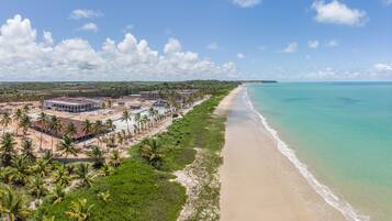 Vue sur le complexe touristique