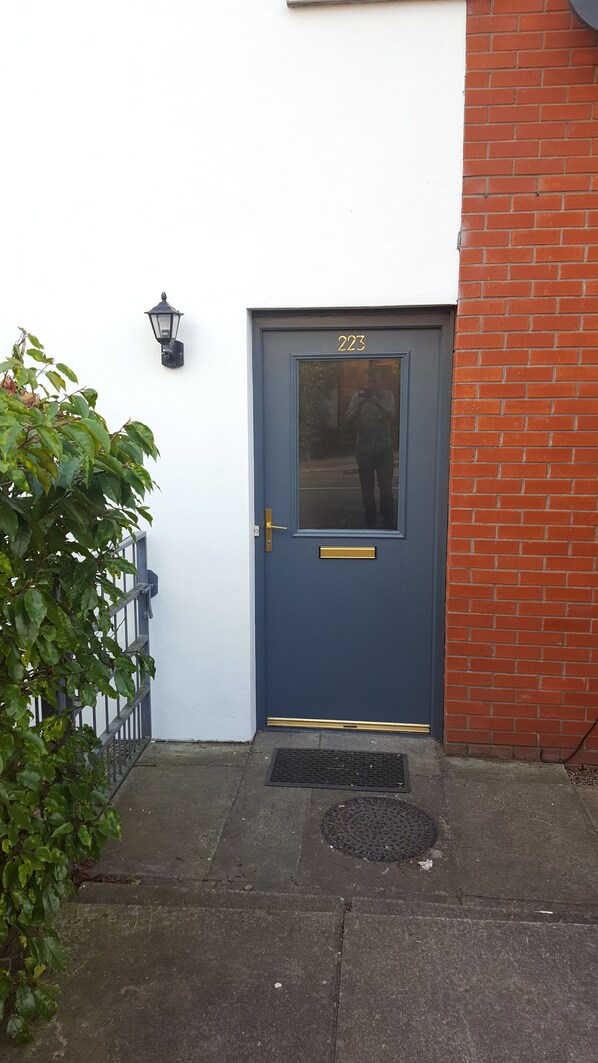 Façade de l’hébergement