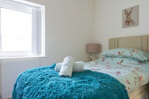 Ferienhaus, eigenes Bad, Bergblick | 2 Schlafzimmer