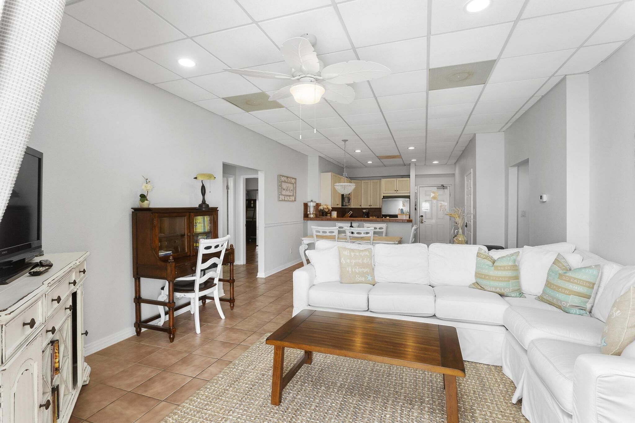 Three bedrooms with a Gulf Front view at Sans Souci!!