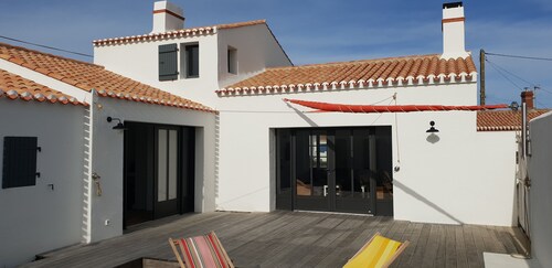 Maison 8 couchages 2 minutes de la mer et du port