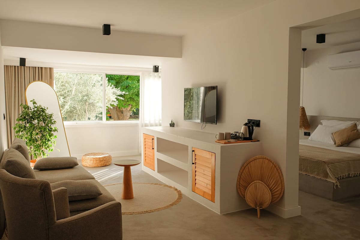 Suite Design | 1 chambre, literie de qualité supérieure, matelas Tempur-Pedic, minibar