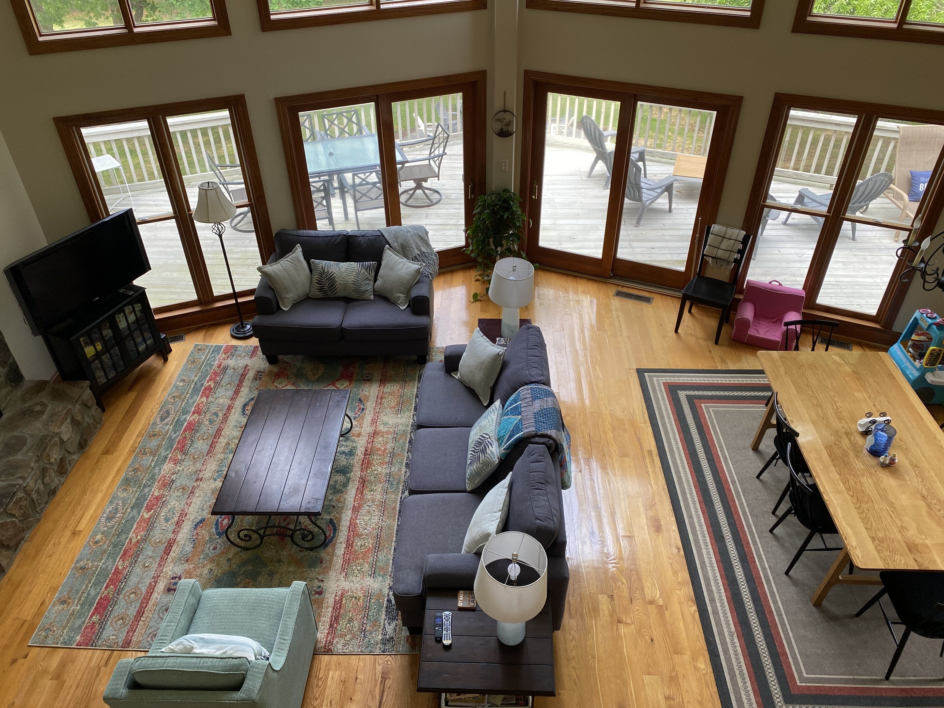 Relaxing Lakefront A-Frame with Hot tub and Firepit on Lake Gaston!
