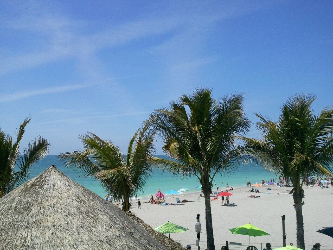 Sun loungers, beach towels