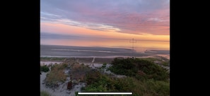 En la playa 