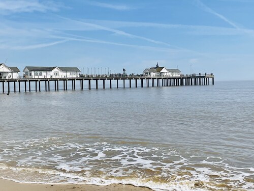 The Beach House, Suffolk Coast,<br>Beach access from site & covered heated pool