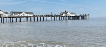 The Beach House, Suffolk Coast,<br>Beach access from site & covered heated pool