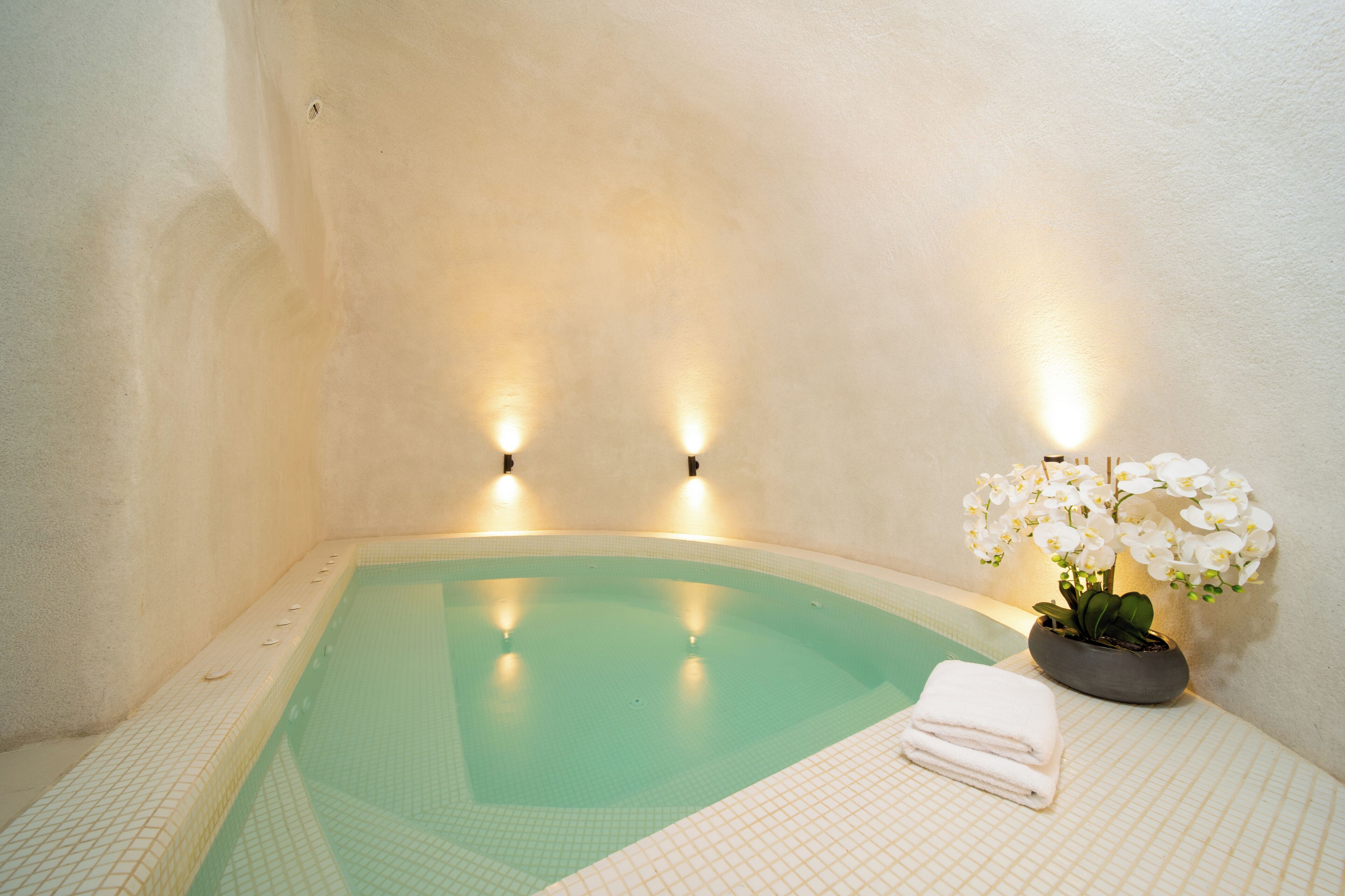 Executive Suite with indoor heated plunge pool