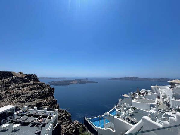 View from property - Imera Vista Suites (Santorini)