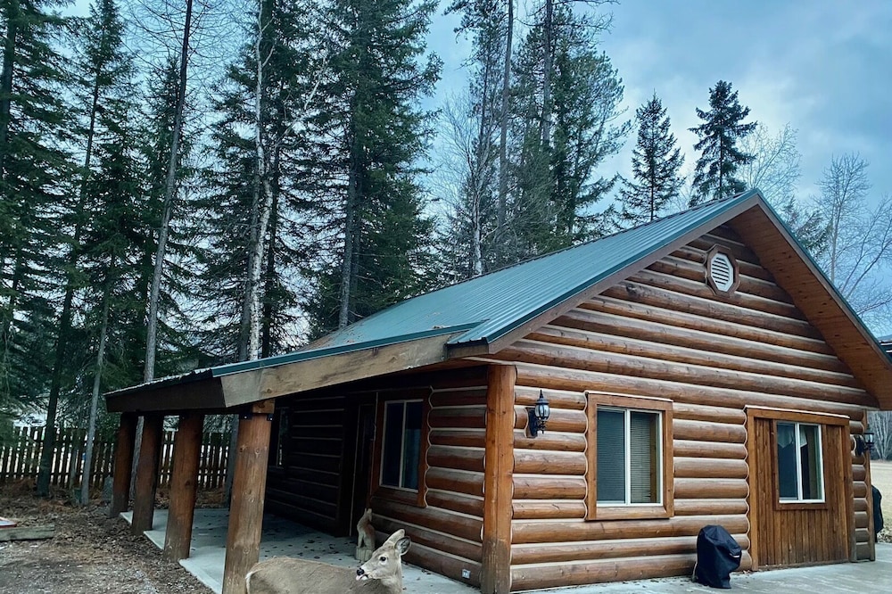 Quaint cabin in the woods