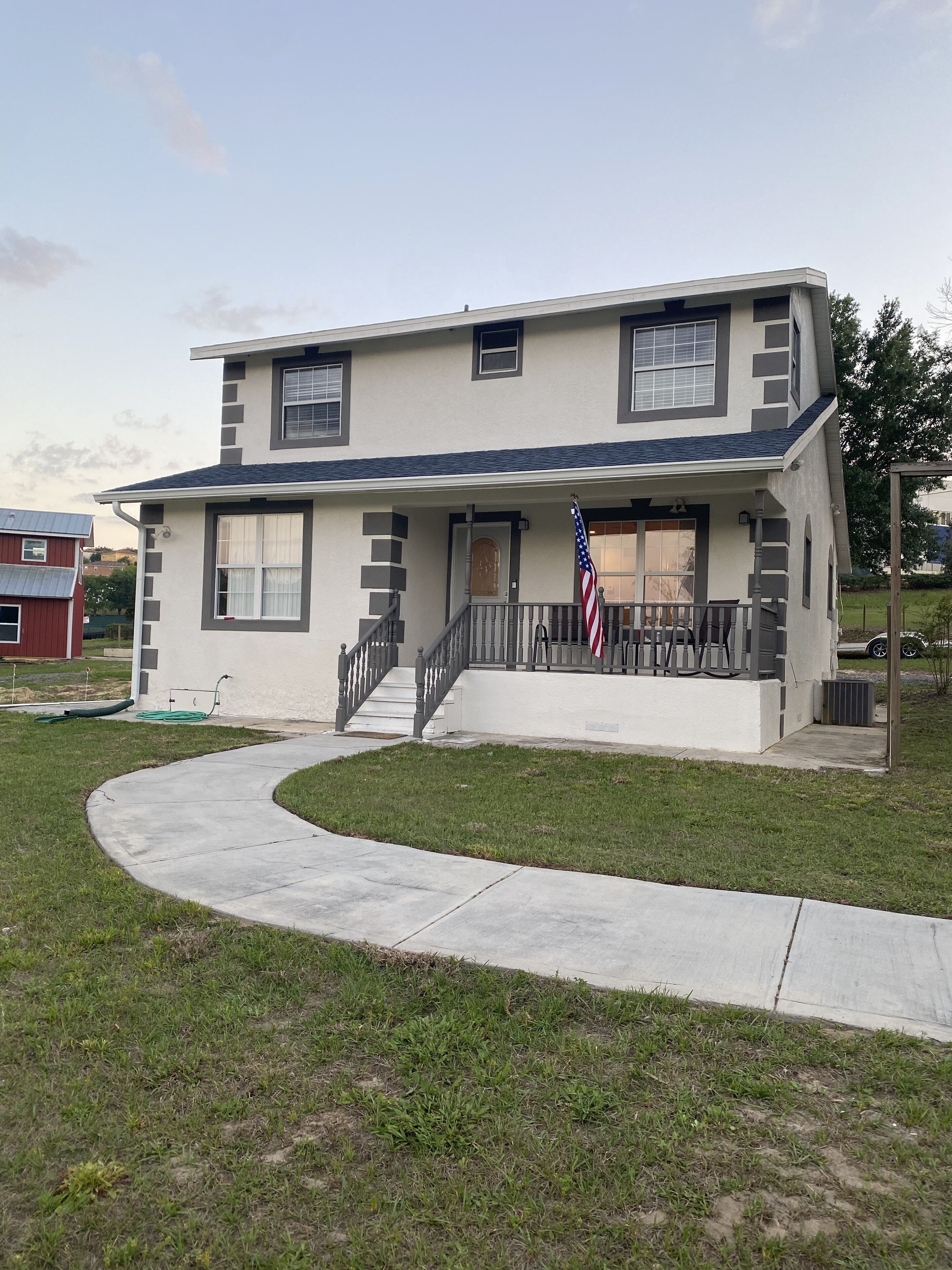 Relaxing home on the west orange bike trail.  