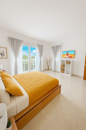 3 bedrooms, iron/ironing board, free WiFi, bed sheets