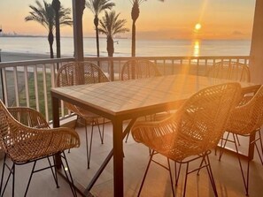 Outdoor dining - APARTBEACH BELL RACO BEACH FRONT (La Pineda)