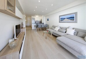 Living area - APARTBEACH BELL RACO BEACH FRONT (La Pineda)