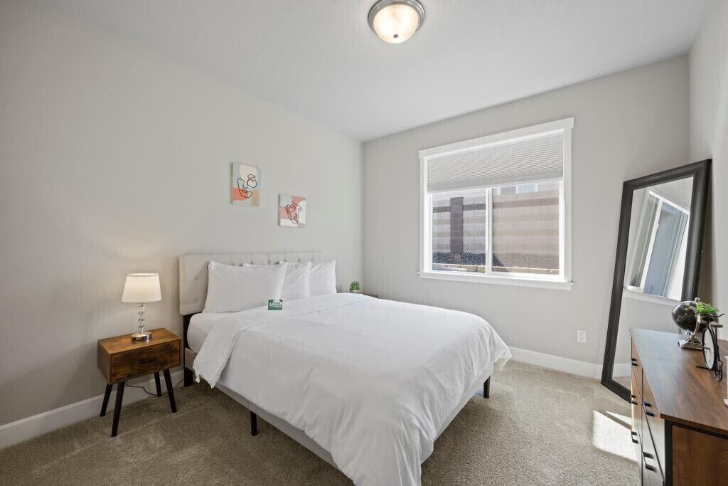 New house! Hot Tub and fire-pit waiting for you.  