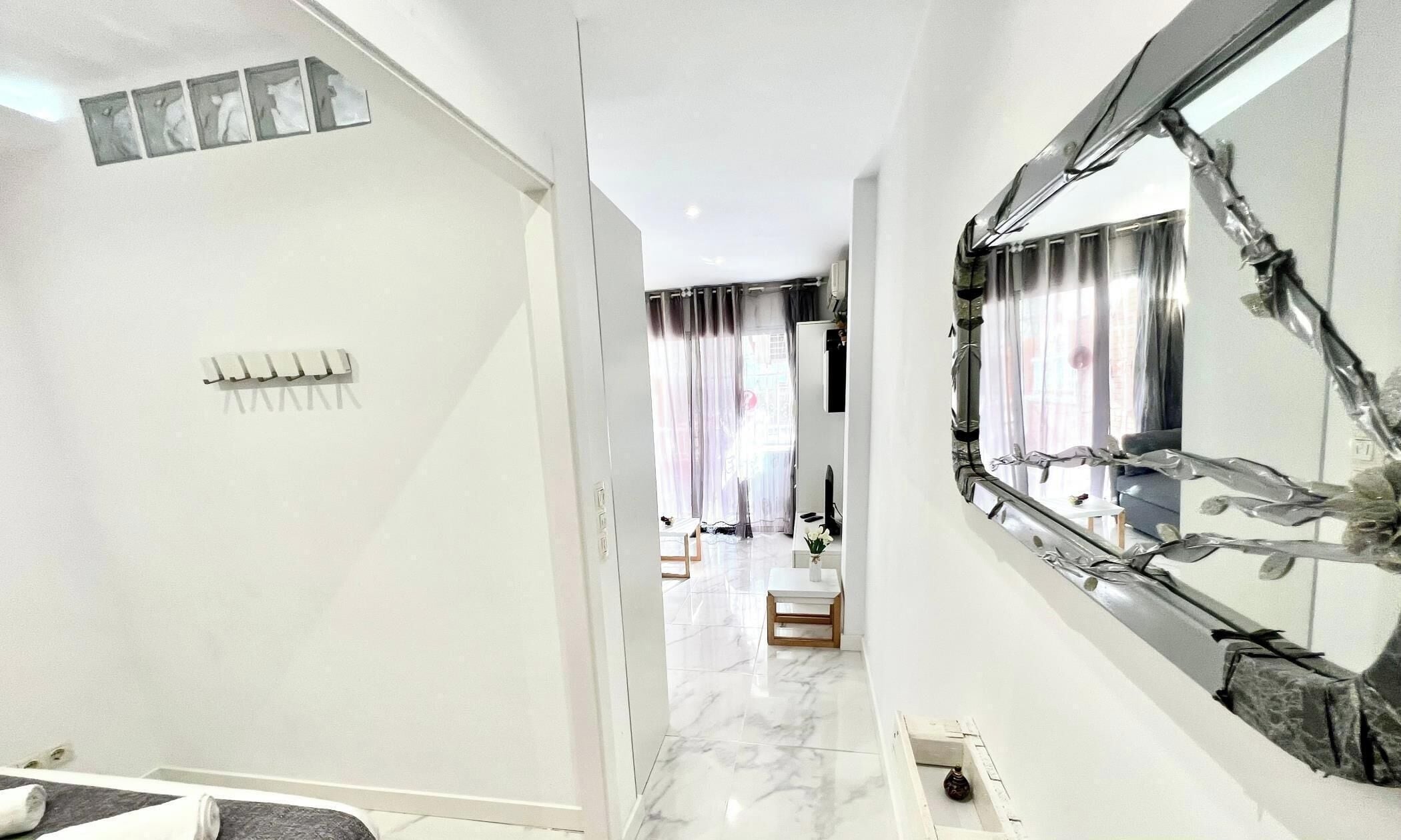 1 habitación y ropa de cama 