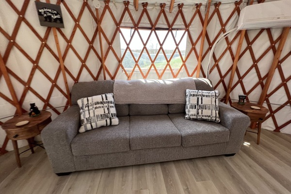 Smart TV, chimenea y reproductor de DVD