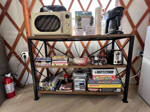Interior - Pet friendly glamping in a private yurt with stunning 360° views by Forest (Salem)