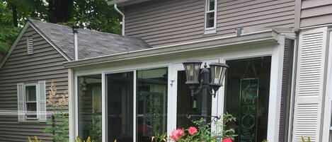 DĂ©tail de lâextĂ©rieur