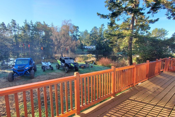 Backyard/toy parking