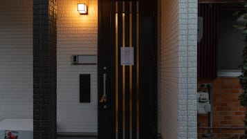 Majoituspaikan julkisivu