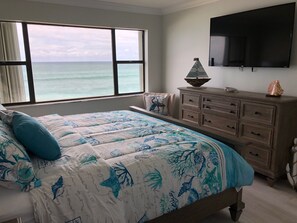 2 habitaciones, tabla de planchar con plancha y ropa de cama