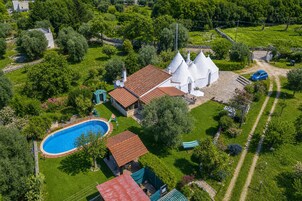 Appartamento familiare, 2 camere da letto, caminetto (La Casa Sulla Roccia Trulli Pool) | Esterni
