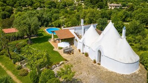 家庭公寓, 2 间卧室, 壁炉 (La Casa Sulla Roccia Trulli Pool) | 外观