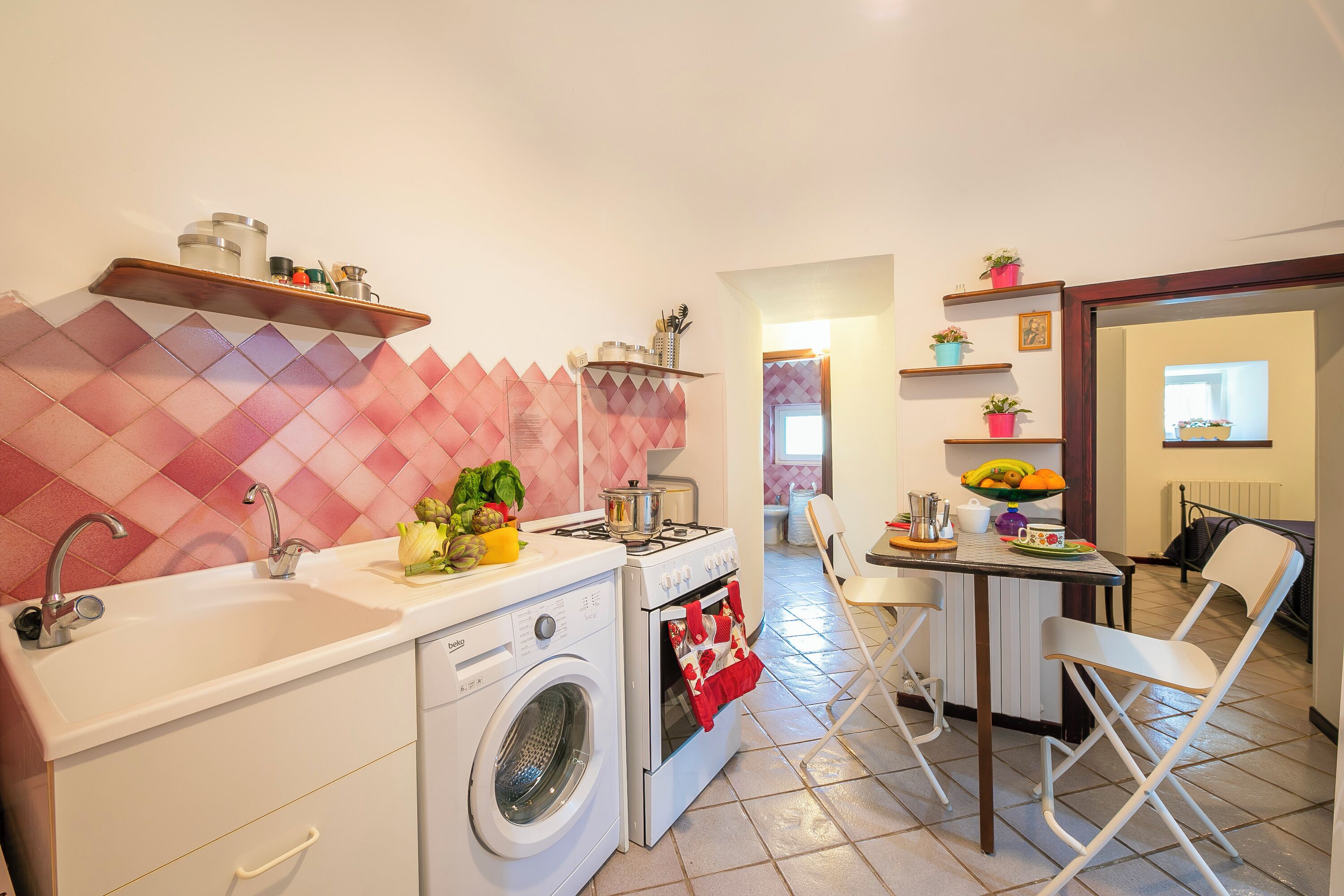 Apartemen Keluarga, beberapa kamar (La Casa Sulla Roccia Trulli Pool) | Dapur pribadi | Lemari es, microwave, oven, dan kompor