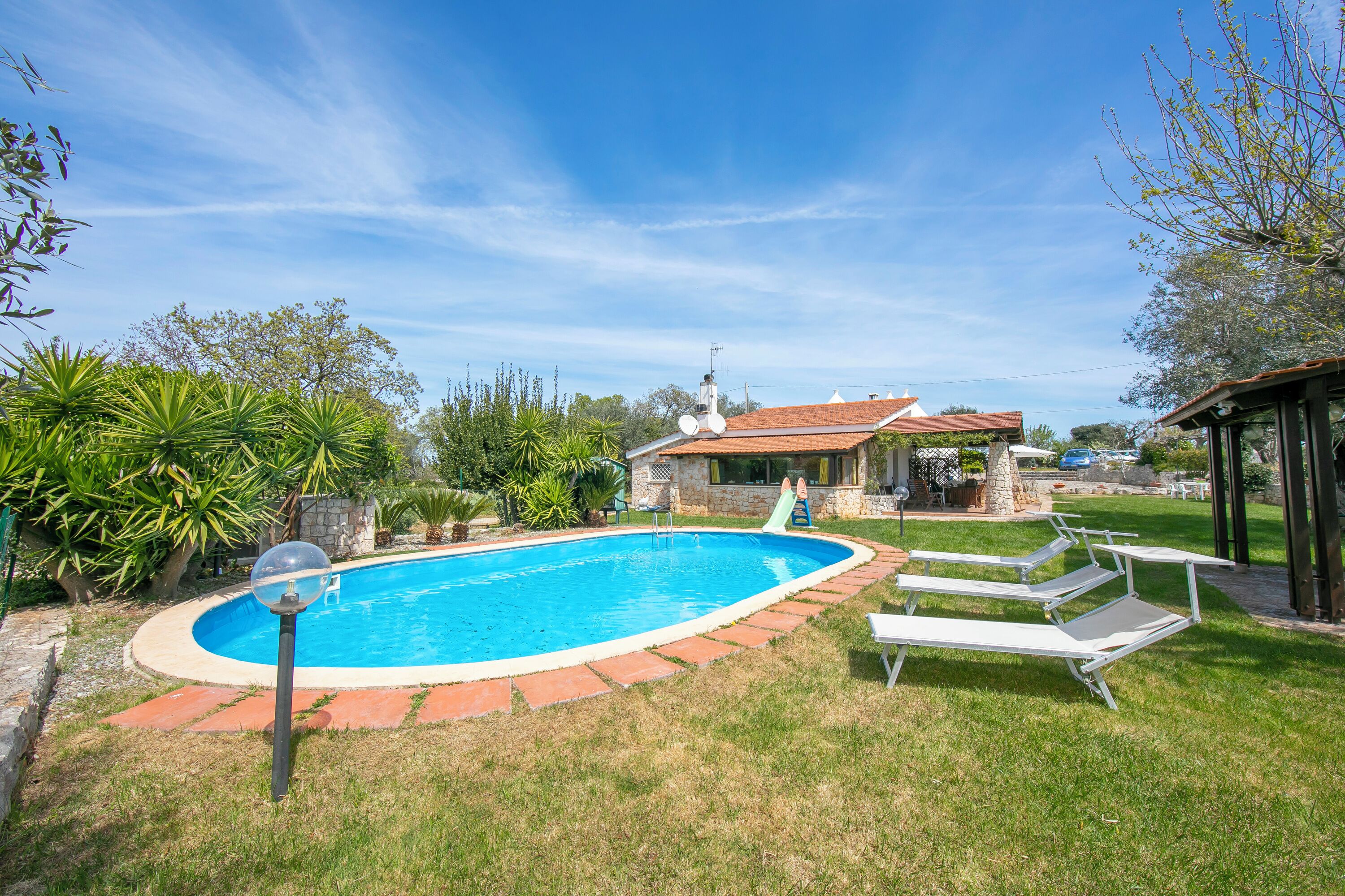 Seasonal outdoor pool